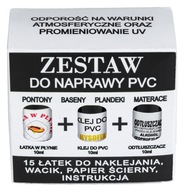 Súprava na opravu PVC Lepidlo na pontóny a člny Súprava na opravu PVC Lepidlo na pontóny a člny