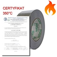 Krbová hliníková páska 350 ́C 50/50m CERTIFIKÁT Krbová hliníková páska 350 ́C 50/50m CERTIFIKÁT