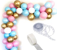 Balónová girlanda Baby Shower Pohlavie Chlapec alebo Dievča Balónová girlanda Baby Shower Pohlavie Chlapec alebo Dievča