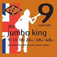 Struny pre akustickú gitaru ROTOSOUND JK9 9-48 Struny pre akustickú gitaru ROTOSOUND JK9 9-48