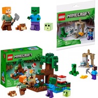 LEGO MINECRAFT 21240 DOBRODRUŽNÁ SÚPRAVA WETLANDS + LEGO 30647 ZDARMA