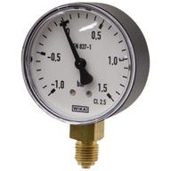 VÁKUOVÝ MANOMETER 1/4'' 63mm -1/1,5 bar VÁKUOVÝ MANOMETER 1/4'' 63mm -1/1,5 bar