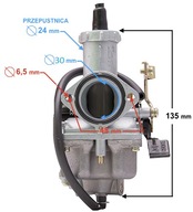 BASHAN LONCIN 200 250 300 PZ30 4T KARBURÁTOR BASHAN LONCIN 200 250 300 PZ30 4T KARBURÁTOR