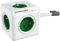PowerCube Extended zelený vodič 1,5 m, 5 zásuviek