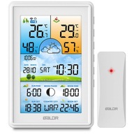 Meteostanica s displejom BD-906 biela