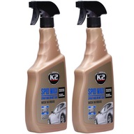 Mokrý suchý autovosk Spid Wax K2 2 x 750ml