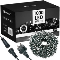 LED VONKAJŠIE SVETLÁ NA VIANOČNÝ STROMČEK STUDENÁ BIELA 1000 LED SVETLÁ NA VIANOČNÝ STROMČEK LED VONKAJŠIE SVETLÁ NA VIANOČNÝ STROMČEK STUDENÁ BIELA 1000 LED SVETLÁ NA VIANOČNÝ STROMČEK
