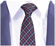 Pánska žakárová kockovaná kravata MICROFIBER GREG gw03 Pánska žakárová kockovaná kravata MICROFIBER GREG gw03