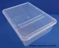 Nádoby Braplast 25x18,5x7,5cm 3L x10ks Nádoby Braplast 25x18,5x7,5cm 3L x10ks