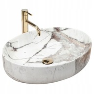 OVÁLNE UMÝVADLO NA PULT QUEEN THUNDER MARBLE OVÁLNE UMÝVADLO NA PULT QUEEN THUNDER MARBLE