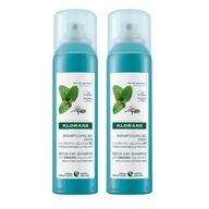 KLORANE Detoxikačný suchý šampón s mätou 2x150 KLORANE Detoxikačný suchý šampón s mätou 2x150