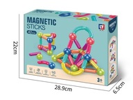 Magnetické bloky 42 prvkov pre deti 3+
