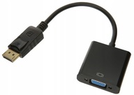 KONVERTOR ADAPTÉRA z DISPLAYPORT DP na VGA D-SUB KONVERTOR ADAPTÉRA z DISPLAYPORT DP na VGA D-SUB