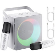 SÚPRAVA PRENOSNÝCH REPRODUKTOROV BLUETOOTH LED+2* MIKROFÓNU SÚPRAVA PRENOSNÝCH REPRODUKTOROV BLUETOOTH LED+2* MIKROFÓNU