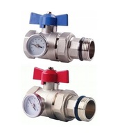 GUĽOVÝ VENTILÁT S TEPLOMEROM + 1" SÚPRAVA TVAROV SANITLINE - 2 ks. GUĽOVÝ VENTILÁT S TEPLOMEROM + 1" SÚPRAVA TVAROV SANITLINE - 2 ks.