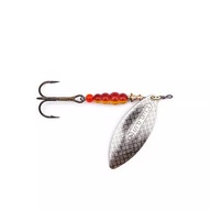 Mepps Aglia LONG SILVER spinner Č. 4 Mepps Aglia LONG SILVER spinner Č. 4