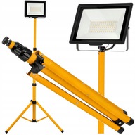 100W halogénový LED reflektor + stavebný stojan 100W halogénový LED reflektor + stavebný stojan