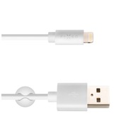 Pevný nabíjací kábel USB-A / Lightning 2m 12W Pevný nabíjací kábel USB-A / Lightning 2m 12W