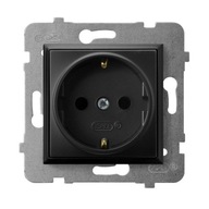 OSPEL ARIA GP-1US/m/33 Jednoduchá zásuvka so schuko uzemnením OSPEL ARIA GP-1US/m/33 Jednoduchá zásuvka so schuko uzemnením