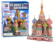 3D puzzle 231 el pravoslávny kostol Červené námestie ZA2215