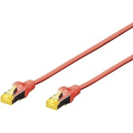 Patchcord RJ45/RJ45 S/FTP kat. 6A 3m AWG 27/7 LS0H sivý DK-1644-A-030 Patchcord RJ45/RJ45 S/FTP kat. 6A 3m AWG 27/7 LS0H sivý DK-1644-A-030