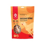 Maced pochúťka Sušená ryba s kuracím mäsom, ryba obalená v kuracom mäse, 500g Maced pochúťka Sušená ryba s kuracím mäsom, ryba obalená v kuracom mäse, 500g