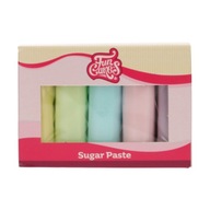 Sada cukrových pást, pastelové odtiene, 5 x 100 g Sada cukrových pást, pastelové odtiene, 5 x 100 g