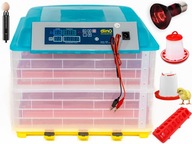 DINO AUTOMATICKÝ INKUBÁTOR pre 112 VAJÍC 230V ~ 12V KLUBNÍK + SÚPRAVA DINO AUTOMATICKÝ INKUBÁTOR pre 112 VAJÍC 230V ~ 12V KLUBNÍK + SÚPRAVA