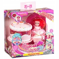 CUPCAKE Sada tort s prekvapením Voňavá ružová bábika