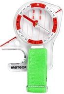 METEOR Praktický tanierový kompas pre orientačný beh s popruhom