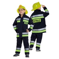 Prémiový hasičský kostým pre chlapca na karneval M 12 Prémiový hasičský kostým pre chlapca na karneval M 12