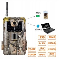 Fotopasca 4G lesná kamera 20MPx GSM MMS SOLAR