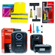 SADA NA OPRAVU PNEUMATÍK AUT 3x LANOVÝ KOMPRESOR 12V VESTA SADA NA OPRAVU PNEUMATÍK AUT 3x LANOVÝ KOMPRESOR 12V VESTA