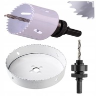 Dierovacia píla na drevo, kov, bimetalová korunka priemer 127 mm + HEX adaptér Dierovacia píla na drevo, kov, bimetalová korunka priemer 127 mm + HEX adaptér