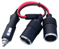 Rozdeľovač do autozapaľovača ×2 sam-0376 Rozdeľovač do autozapaľovača ×2 sam-0376