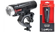Prox Crater Cree XM-L2 U2 predná cyklistická lampa 880 lm 2600 mAh Prox Crater Cree XM-L2 U2 predná cyklistická lampa 880 lm 2600 mAh