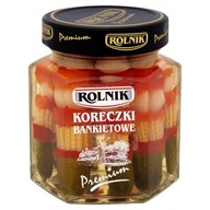 Rolnik Banquet uhorky Zeleninové uhorky 314 ml Rolnik Banquet uhorky Zeleninové uhorky 314 ml