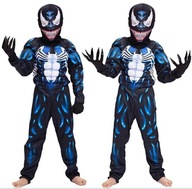 VENOM HALLOWEENSKÝ KOSTÝM PRE DETI 110/122 VENOM HALLOWEENSKÝ KOSTÝM PRE DETI 110/122