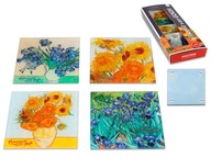 Sada 4 sklenených podložiek - V. van Gogh (CARMANI)