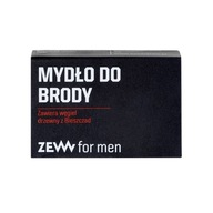 Zew For Men mydlo na fúzy s dreveným uhlím P1