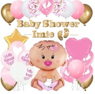 BALÓNOVÁ súprava BABY SPRCHOVAČKA NARODENIE ROK MAŤ BALÓNOVÁ súprava BABY SPRCHOVAČKA NARODENIE ROK MAŤ