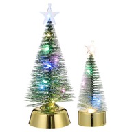 2ks Svietiaca dekorácia na vianočný stromček na domáce Vianoce