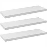 ZAVEŠNÁ POLICA 50 CM BIELA 3 KUSOVÁ SET ZAVEŠNÁ POLICA 50 CM BIELA 3 KUSOVÁ SET