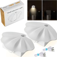 BEZDRÔTOVÁ LED NOČNÁ LAMPA SO SNÍMAČOM POHYBU 2ks 1200mAh BEZDRÔTOVÁ LED NOČNÁ LAMPA SO SNÍMAČOM POHYBU 2ks 1200mAh
