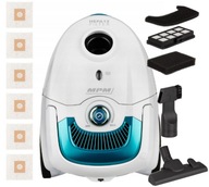 Malý výkonný vreckový vysávač MPM MOD27 700W HEPA13 Malý výkonný vreckový vysávač MPM MOD27 700W HEPA13