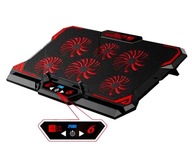 Chladiaci stojan na notebook 6x LED ventilátor M555054BK Chladiaci stojan na notebook 6x LED ventilátor M555054BK