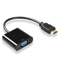 HDMI NA VGA D-SUB KONVERTOR KÁBLOVÝ ADAPTÉR MONITORA HDMI NA VGA D-SUB KONVERTOR KÁBLOVÝ ADAPTÉR MONITORA