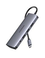 10v1 UGREEN HUB USB-C HDMI USB3.0 RJ45 VGA adaptér