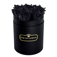 Eternity Black Roses in Black Flowerbox