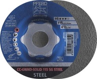 Oceľové kotúčové brúsne kotúče CC-Grind-Solid SG 115mm K Oceľové kotúčové brúsne kotúče CC-Grind-Solid SG 115mm K